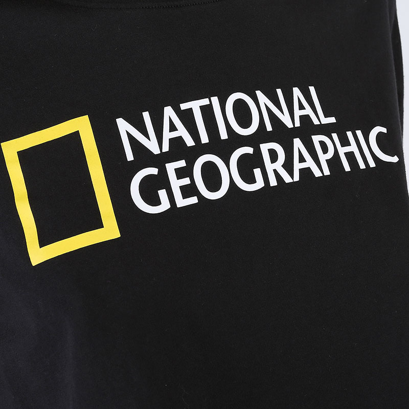 женская черная футболка Vans National Geographic Rollout VA4RGPBLK - цена, описание, фото 3